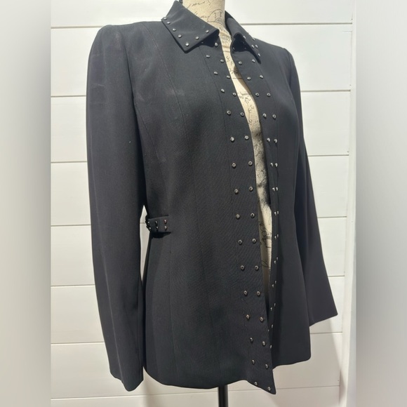 LIKE NEW KASPER ELEGANT WOMENS black Business suite - Picture 1 of 8